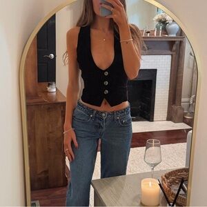 We The Free Black Vest